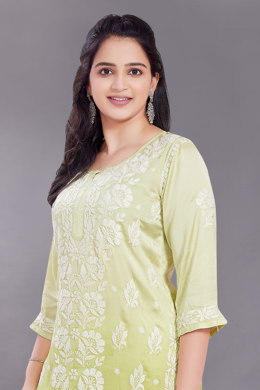 Huma Modal Satin Kurta