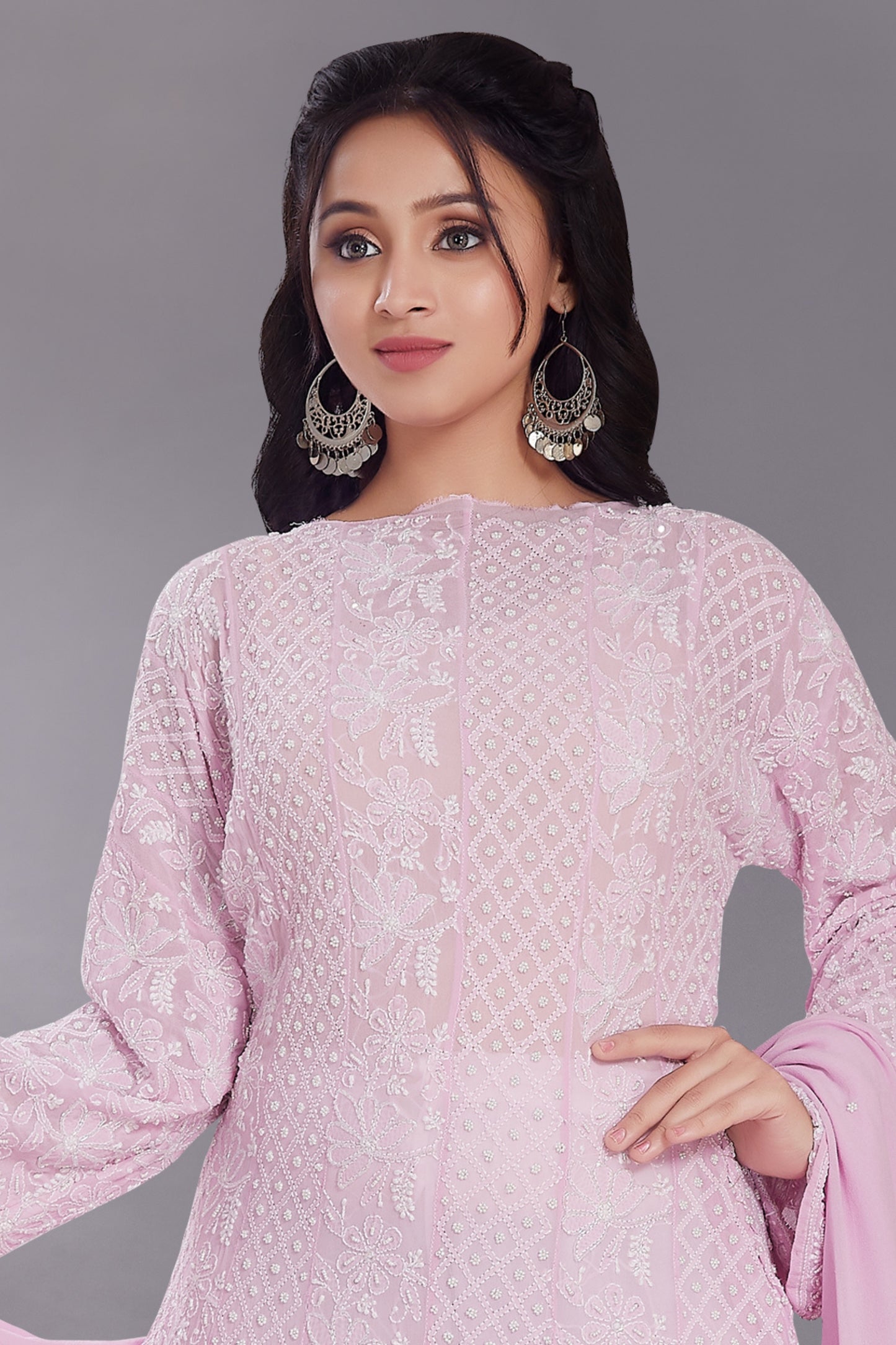 Maah-e-Noor Lilac Anarkali