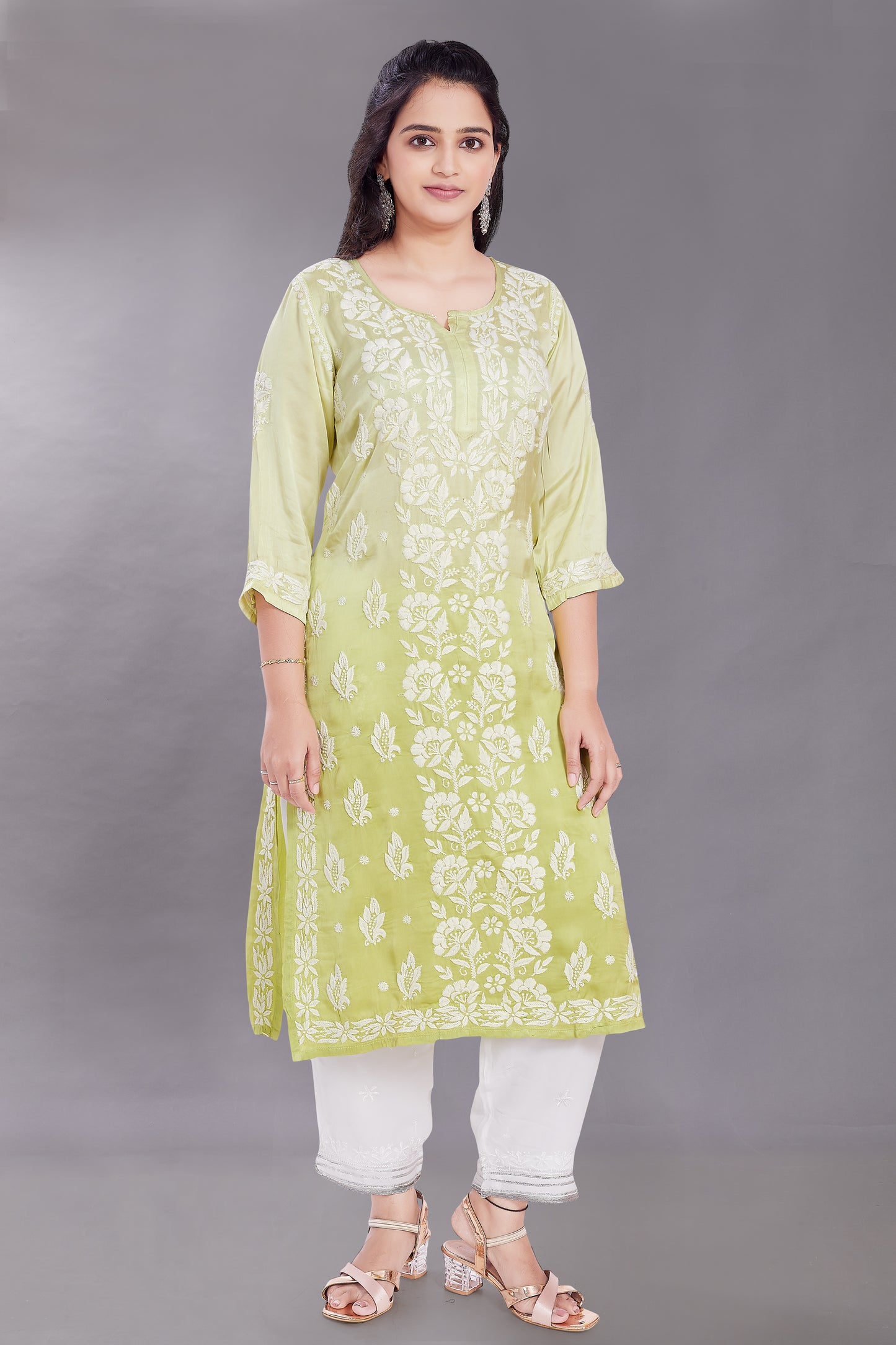 Huma Modal Satin Kurta